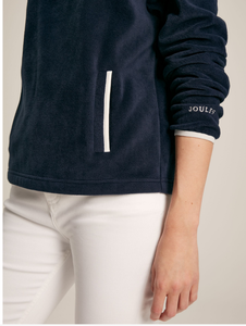 Sweat à capuche court zippé uni à manches longues pour femme, sur mesure, prix de gros - Product Image 4