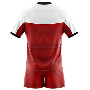 Vêtements d'équipe sportive professionnelle, uniforme de rugby avec matériau respirant, confortable à porter pour les activités de match - Product Image 2