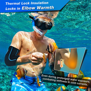 Manchons de protection coudes personnalisés à marque privée, respirants, anti-UV, légers, pour la musculation - Product Image 5