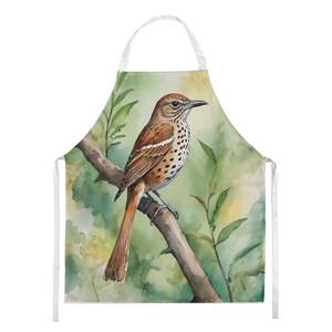 Georgia Brown Thrasher Unisex Large Multicolor <b>Cooking</b> <b>Apron</b> <b>for</b> Kitchen Baking Crafts Gardening <b>for</b> Adults Both Men Women - Product Image 1