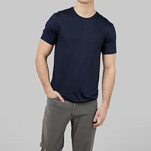Wholesale Custom Logo Men's Crew Neck T Shirt - Fitted Elastic Tees Fresh Print <b>Tshirts</b> - Pattern & Color 20+ T Shirts - Product Image 3