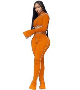 Conjunto de dos piezas de tendencia para mujer Elegante 2 conjuntos Lady Sexy Jogging Outfits 2026 - Product Image 4