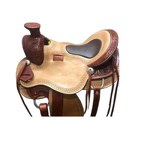 DD ชุดแทคหนังแบบใช้มือสำหรับใส่ลุยจับหนังสีน้ำตาลชุดอานม้าแบบตะวันตก - Product Image 3