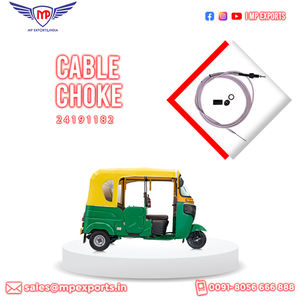 Cable de Aceleración de Calidad Hecho en India, Piezas para Triciclos Compatibles con el Modelo RE, Exportado a Haití y República Dominicana - Product Image 3