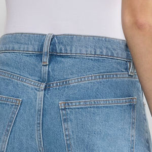 Shorts pour femmes – Vente directe usine, commande en gros, service OEM 2026 / Coutures durables, fermeture sécurisée à boutons, braguette zippée, logo personnalisé - Product Image 5