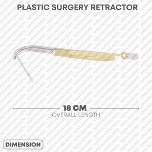 High Quality Aufricht Nasal Retractor 7×45mm Blade 18cm <b>Plastic</b> Surgery Rhinoplasty Instrument Stainless Steel OEM Supplier - Product Image 5