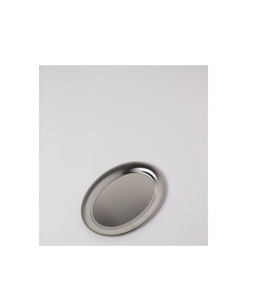 Plateau de service décoratif en acier inoxydable de luxe, finition sophistiquée, pour hôtel, restaurant, maison, restauration, vaisselle de table - Product Image 1
