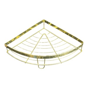 High Metal <b>corner</b> shelves <b>Basket</b> for bathroom Kitchen Organizer Handles Eco-Friendly Vegetable Storage Rack Stand Simple Design - Product Image 1
