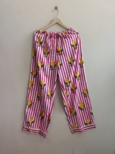 ชุดนอนผ้าฝ้ายเนื้อนุ่มสำหรับผู้หญิงอินเดีย ชุดเสื้อพร้อมกระเป๋าใส่ของ ชุดนอนผู้หญิงสำหรับฤดูร้อน ชุดผ้าคอร์ด - Product Image 3