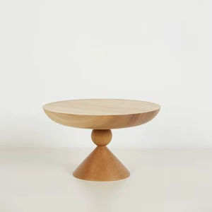 Soporte de madera de primera calidad para pasteles, cupcakes, postres, decoración de mesa para bodas y eventos. - Product Image 1