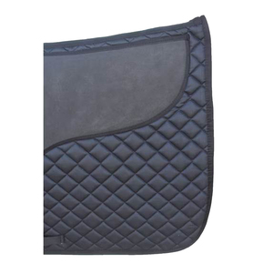 Tapis de selle tout usage noir de haute qualité, look sportif, tapis de selle de dressage, doublure tendance pour l'équitation - Product Image 2