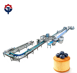 Línea de Producción de Pasteles Tipo Twinkies con Relleno de Crema, Controlada por PLC de TG Machine, Juego Completo - Product Image 4