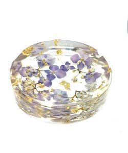 Cendrier en résine époxy de qualité supérieure avec finition lisse pour une décoration moderne d'intérieur et de salon de fumeurs - Product Image 2