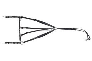 Ensemble de bride et de peitorale en cuir Endurance avec rênes et harnais, équipement et accessoires pour chevaux - Product Image 5