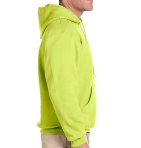 100% Cotton Custom Oversized Men's Hoodies Street Wear Sweatshirts with Embroidered Technics Plain Dyed for Winter - Product Image 2