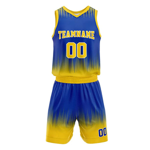 ชุดบาสเก็ตบอลแบบมืออาชีพที่ปรับแต่งได้ ผ้าเนื้อน้ำหนักเบา ระบายอากาศได้ดี สวมใส่สบาย ประสิทธิภาพสูงสำหรับทีม - Product Image 1