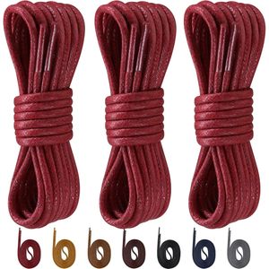 Premium Waterproof and Durable Waxed <b>Shoelaces</b> for Long-Lasting Wear - Product Image 1