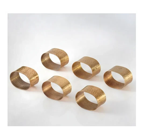 Classic Design Brass Napkin <b>Ring</b> Sample <b>Circle</b> Lotus Crafts Napkin Holder Awesome Design Hot Selling Sale - Product Image 5