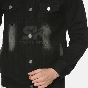 Chaqueta de invierno para hombre hecha de algodón con logotipo personalizado al por mayor, transpirable, para uso en exteriores, chaqueta de mezclilla para hombre para venta en línea. - Product Image 5