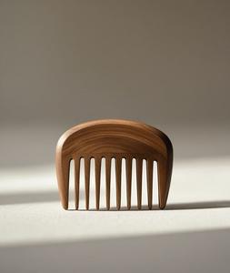 Peine de Madera Orgánico Personalizado para un Cuidado del Cabello Antiestático y Suave, Peine Hecho a Mano, Peine de Madera Elegante - Product Image 2