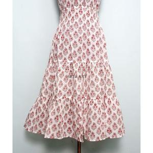 Robe longue d'été décontractée pour femme, style moderne, imprimé floral, dos nu, col halter, légère, idéale pour les vacances à la plage - Product Image 2