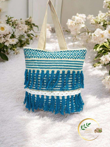 Bolso Bandolera de Yute Personalizado, Bolso de Hombro Ligero y Moderno para Uso Casual y de Viaje - Product Image 2