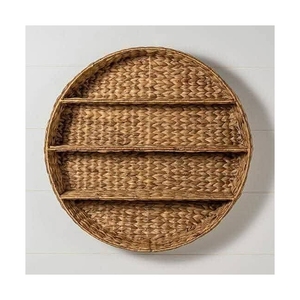 Bohemian Design Water Hyacinth Wall <b>Shelf</b>-Birthday Gift SEO Optimized Product Name with Additional Keywords and Attributes - Product Image 1