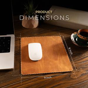 <b>Custom</b> Leather <b>Mouse</b> <b>Pad</b> Desk Mat Non Slip Office Gaming Mousepad Smooth Surface Durable Premium <b>Pad</b> LMP-0005 - Product Image 6