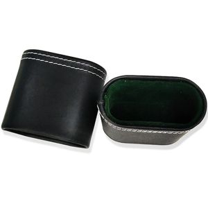 Vaso para Dados Clásico Moldeado a Mano Profesional de Cuero PU para Adultos y Bares - Product Image 1