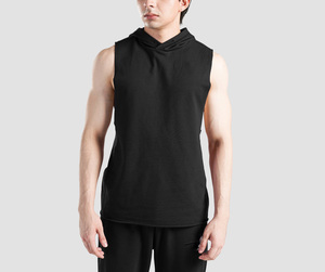 ผู้ผลิต OEM/ODM เสื้อกล้ามกระชับสัดส่วนผู้ชายแบบมีฮู้ด ช่วยลดสัดส่วนและกระชับรูปร่าง - Product Image 1