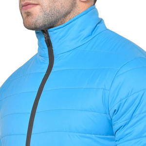 Wholesale High Quality <b>Men</b> Puffer Jacket Customized Size Breathable Street Wear Plain Color <b>Men</b> Puffer Jacket OEM Service - Product Image 6