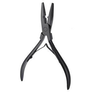 Pince professionnelle en acier inoxydable pour extensions de cheveux, outils pour extensions de cheveux à micro-anneaux, fabrication de précision - Product Image 3