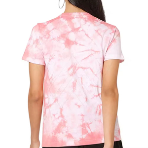 Camiseta Tie Dye para Mujer con Estampado Brillante, Estilo Relajado y Cómodo, Camiseta Tie Dye para Mujer, Prenda Informal para Mujer - Product Image 3