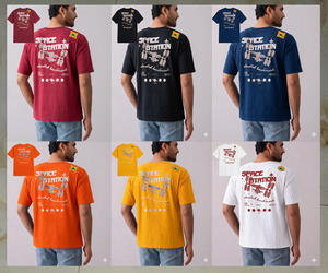 เสื้อยืดโอเวอร์ไซส์ลายโลโก้แบบกำหนดเอง เสื้อยืดวินเทจไซส์ใหญ่ เสื้อยืดผ้าคอตตอนหนานุ่ม ซักย้อมสีเอซิด สำหรับผู้ชาย - Product Image 5