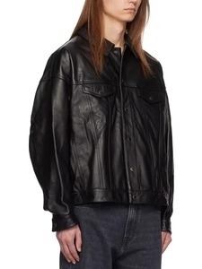 เสื้อแจ็คเก็ตหนังสำหรับผู้ชายแบบซาบาธ - Product Image 2