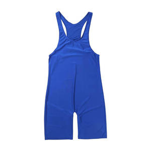 Traje de Lucha Libre para Adultos Unisex, Alta Calidad, Colores y Tallas Personalizadas, Venta al Por Mayor, Transpirable, con Logotipo del Equipo, Traje de Levantamiento de Pesas para Gimnasio - Product Image 6