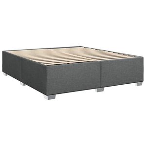 Cadre de lit rembourré gris foncé - Product Image 3