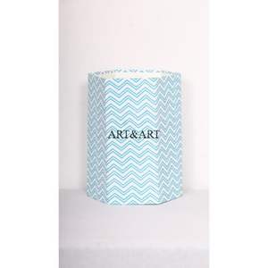 Nouvelle poubelle décorative faite à la main en papier imprimé floral pour la cuisine et la maison, avec un design en blocs, pour le recyclage, en tissu de coton. - Product Image 2