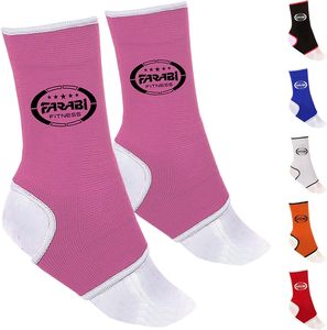FARABI SPORTS Compression Ankle Sleeves <b>Athletic</b> <b>Support</b> Foot Protector Polyester Material Boxing Training Running All Seasons - Product Image 1