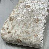 Tissu brodé SQ, tissu brodé perlé, tissu brodé en maille, tissu pour abaya, tissu fantaisie, fabrication de vêtements, commerce de gros