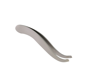 Pinzas para Cejas de Acero Inoxidable de 10 cm, Pinzas para Manicura con Punta Inclinada, Herramienta de Belleza Duradera para Uso Doméstico - Product Image 1