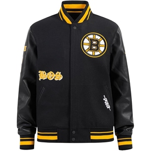 Chaqueta Universitaria Premium Personalizada, Chaqueta Bomber de Lana, Ropa Urbana, Bordado OEM, Marca Personalizada - Product Image 1