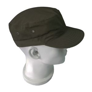 Gorra Cadet Unisex Verde Oliva Sólido, Gorra Plana con Camuflaje, Casual para Adultos, para Primavera y Otoño - Product Image 3