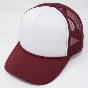 Custom Foam Front Trucker <b>Hat</b> Two Tone Mesh Snapback <b>Cap</b> Breathable Adjustable Baseball <b>Hat</b> Casual Outdoor Headwear - Product Image 4