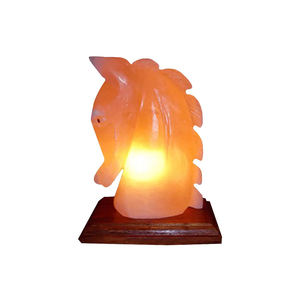 Lampe de sel rose de l'Himalaya artisanale, couleur unie, artisanat naturel, vente en gros, style animal sculpté, toucher réel, taille personnalisée, mariage - Product Image 1