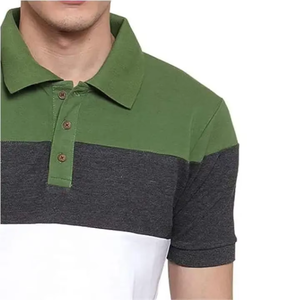 Premium Men's T-<b>Shirt</b> 100% Cotton Knitted Solid Pattern Custom Embroidered Logos Men's <b>Polo</b> t <b>Shirt</b> - Product Image 6