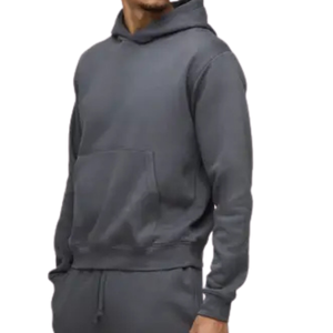 Sweat-shirt à capuche personnalisé pour homme, coupe ample, épaules tombantes, style lourd, poche kangourou, streetwear – Fabricant - Product Image 5
