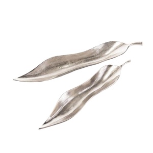 Gift Sets Metal Leaf <b>Trays</b> & Dishes <b>Table</b> Accessories Food Grade Metal <b>Tray</b> Nuts Cookie Snacks Display <b>Trays</b> Home Decoration - Product Image 1
