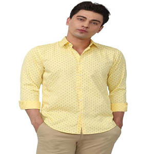 Camisas de manga larga para hombre informales a la moda al por mayor, ropa especial para hombre, camisas ajustadas para jóvenes con estampado clásico para hombre - Product Image 3