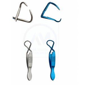 Al Mida Healthcare AMHC-R-406 SET 6 PCS O.R GRADE CHALAZION FORCEPS SURGICAL DERMAL OPHTHALMIC INSTRUMENTS HIGH INSTRUMENTS - Product Image 3